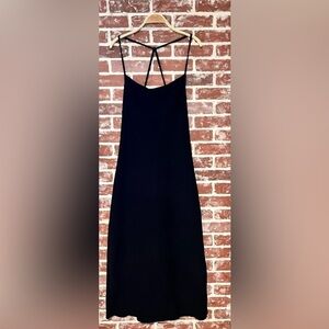 Free people beach dress- MIDI Form fitting.